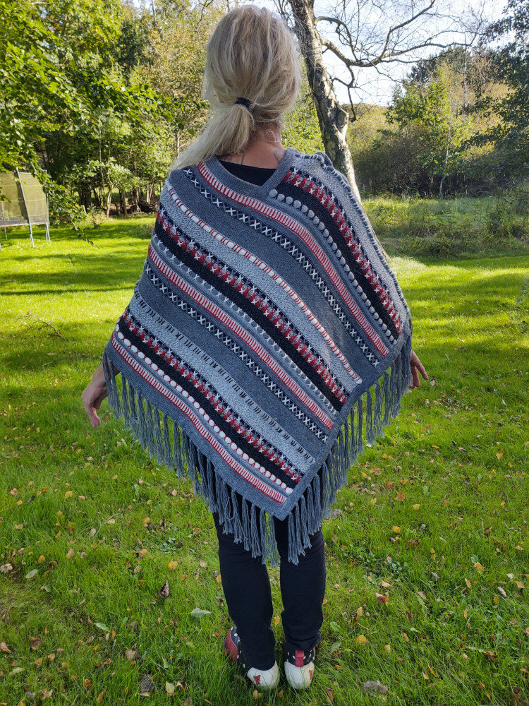 Poncho Saga Oversize - Billede 5