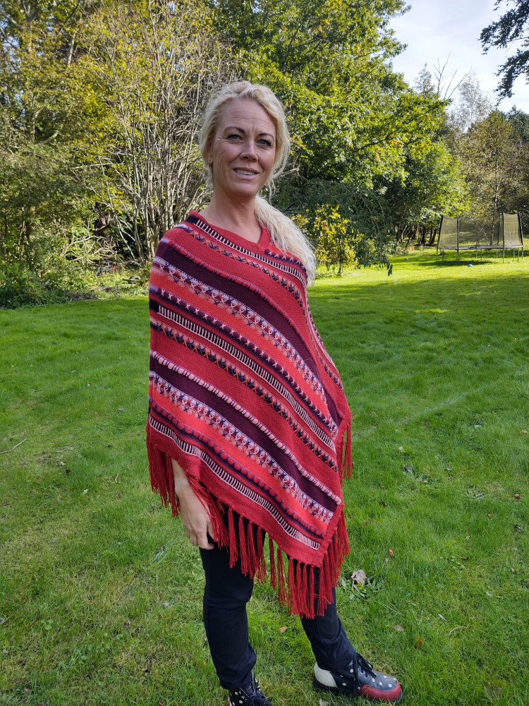Poncho Saga Oversize - Billede 3